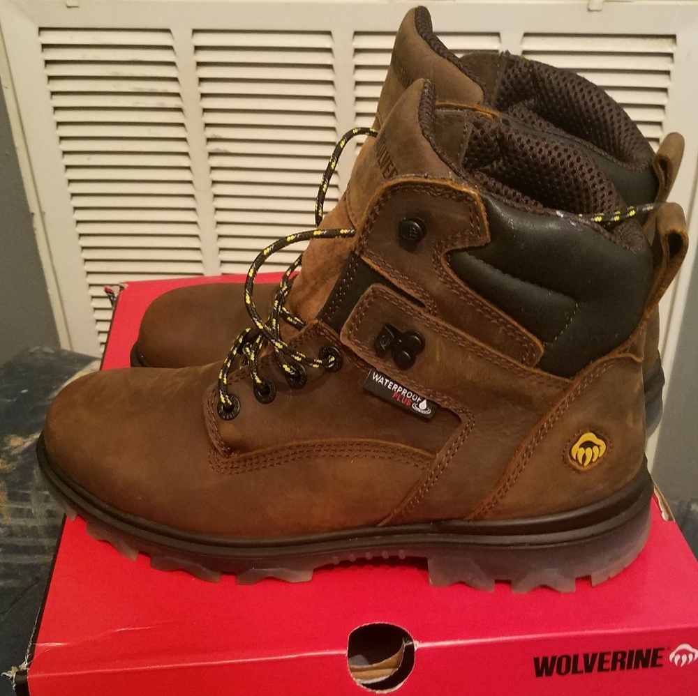 Mens wolverine I-99 mid work boots